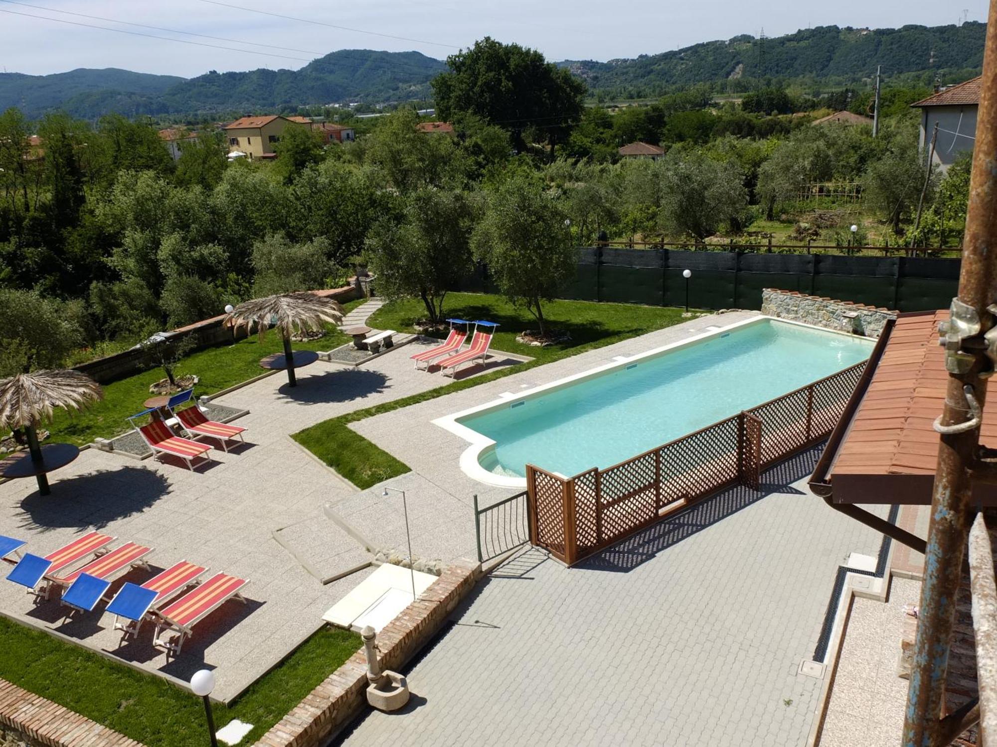 La Fonda Casa Vacanze-Appartamenti Con Piscina Santo Stefano di Magra Buitenkant foto